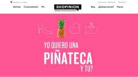 La página web de Shopinion en la que los vecinos pueden elegir qué tipo de comercio necesita su barrio / CG