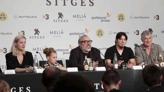 Una imagen del Festival de Sitges con el director Álex de la Iglesia