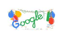 El 'doodle' que ha creado Google para celebrar su 18 cumpleaños / CG