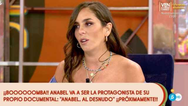 Anabel Pantoja en 'Sálvame' / MEDIASET