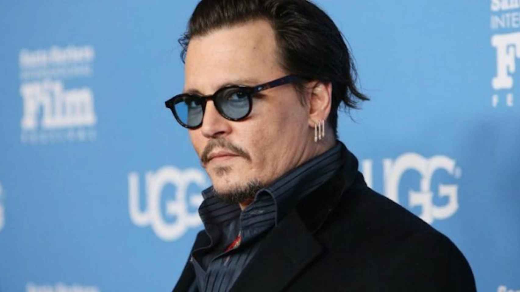 Una foto de archivo de Johnny Depp