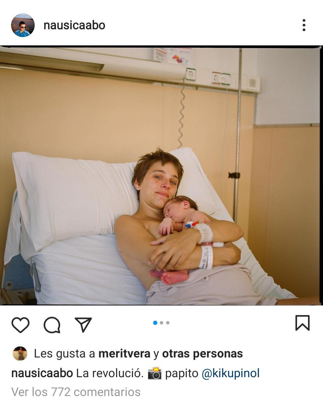 Nausicaa Bonnín y su hija Saó / INSTAGRAM