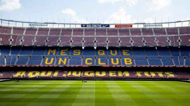 El Camp Nou vacío esperando el partido del Leganés / FC Barcelona