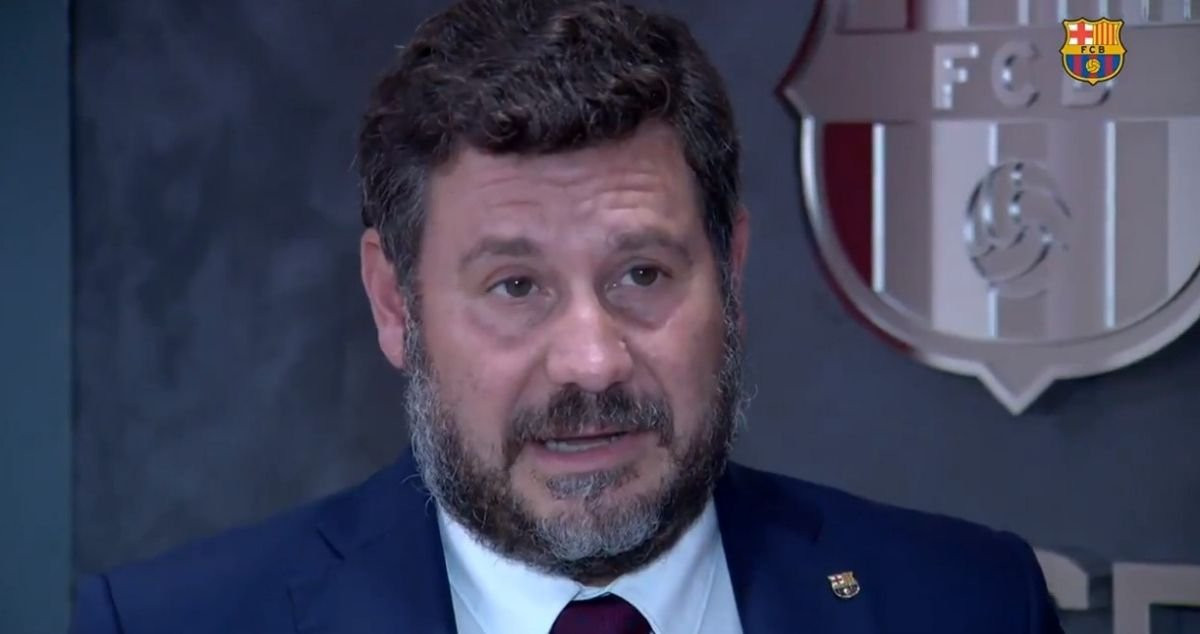 Eduard Romeu en la televisión del Barça / Barça TV