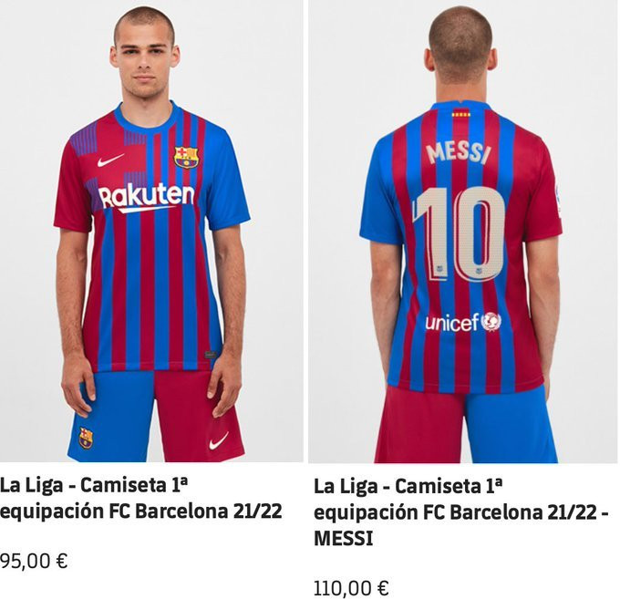 La camiseta del Barça 2021-22, a la venta en la web del club / FC Barcelona