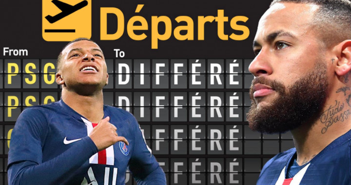 Mbappé y Neymar en la portada de 'L'Equipe' / 'L'Equipe'