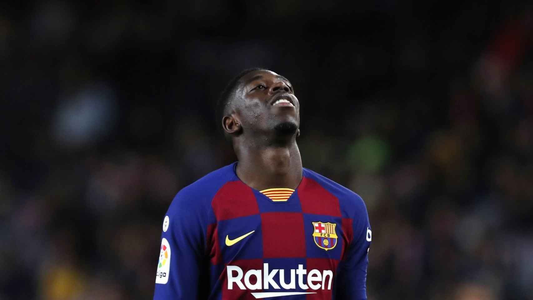 Ousmane Dembelé en un partido del Barça / REDES