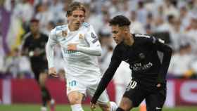 Neymar y Modric, rivales en un Real Madrid-PSG
