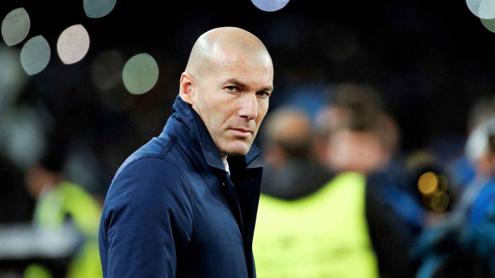 Zinedine Zidane en un partido con el Real Madrid / EFE