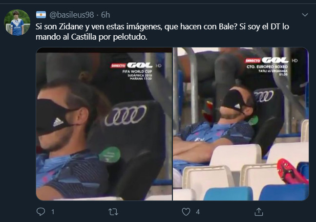 Bale durante el partido ante el Alavés /REDES