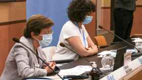 Carmen Cabezas, secretaria de Salud Pública, en una rueda de prensa / EP