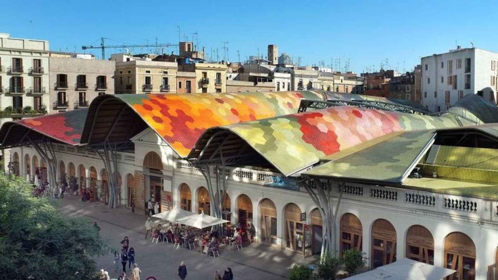 Mercado de Santa Caterina, un ejemplo de arquitectura contemporánea en la Ciudad Condal / AJUNTAMENT DE BARCELONA
