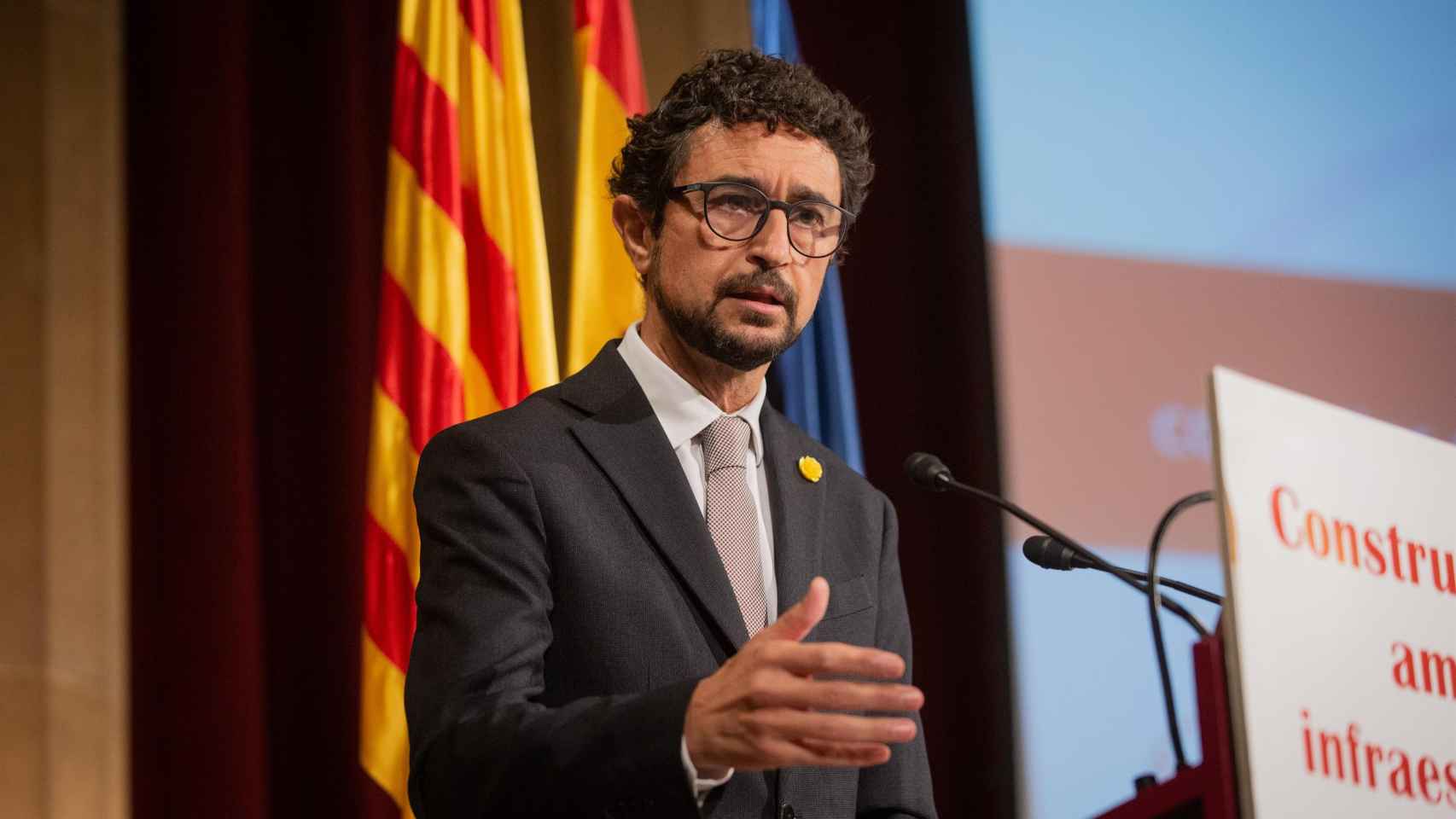 El consejero de Territorio y Sostenibilidad de la Generalitat, Damià Calvet / EP