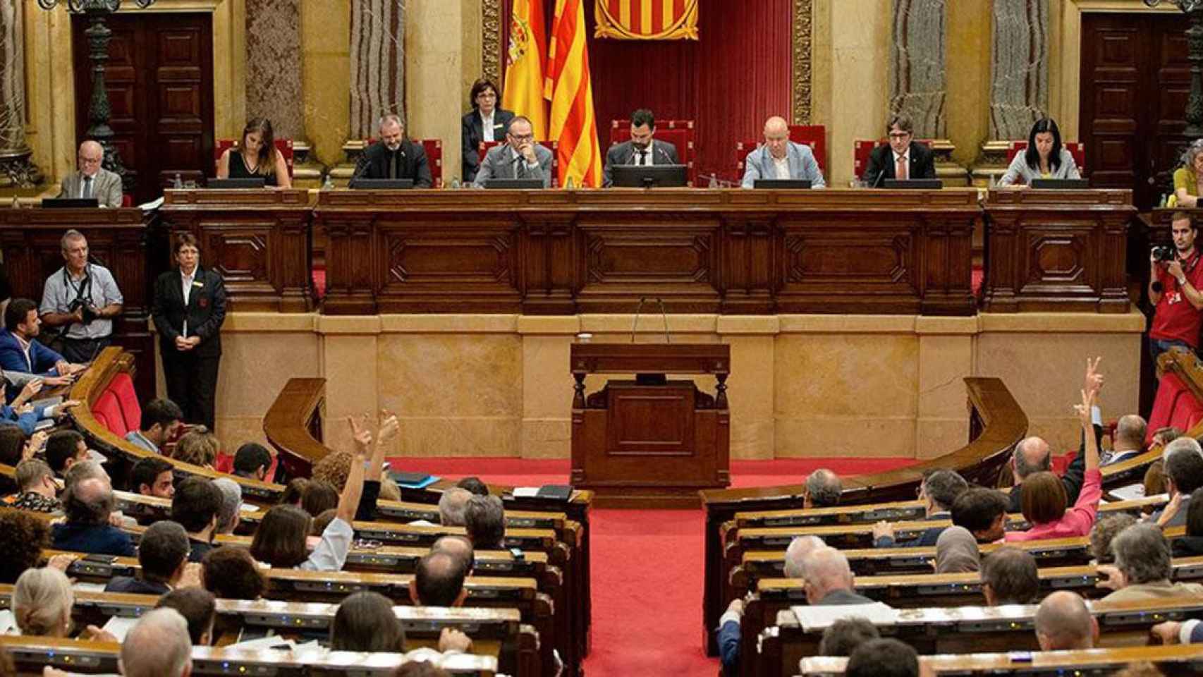 Hemiciclo del Parlament de Cataluña / CG