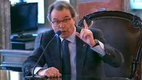 Artur Mas declara en el Tribunal Supremo / EFE