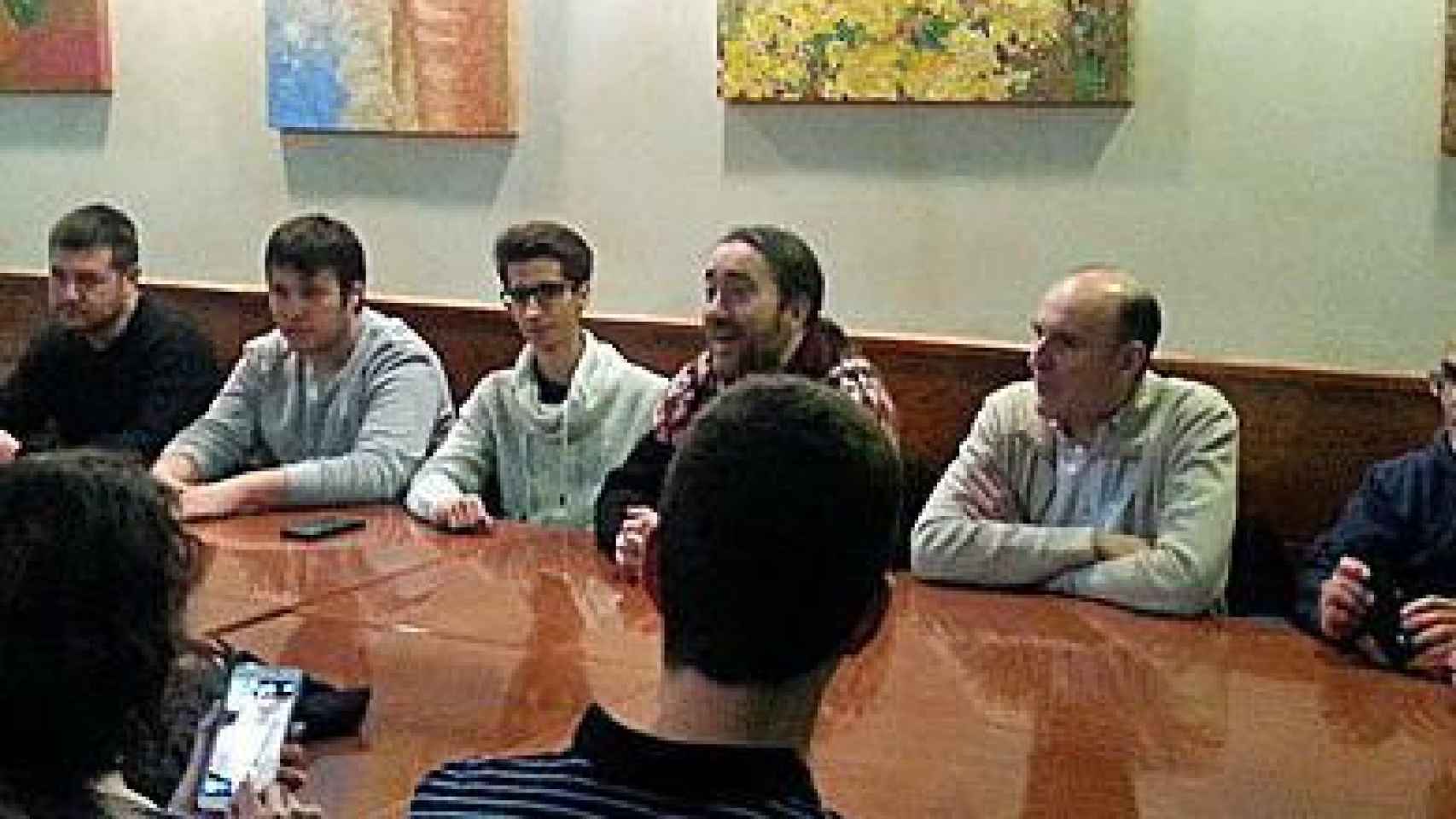 Los miembros de la candidatura de Podemos Unidos en los órganos de dirección de Podemos en Cataluña