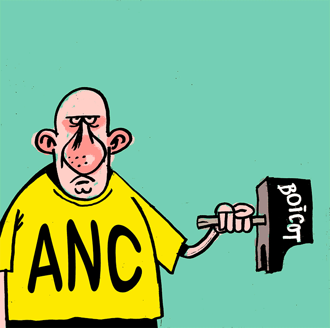 Boicot de la ANC / PEPE FARRUQO
