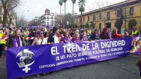 Manifestación feminista en Sevilla, en expresión de los distintos feminismos / EP