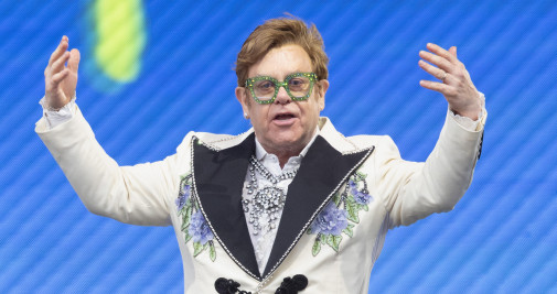 El cantante Elton John / EP