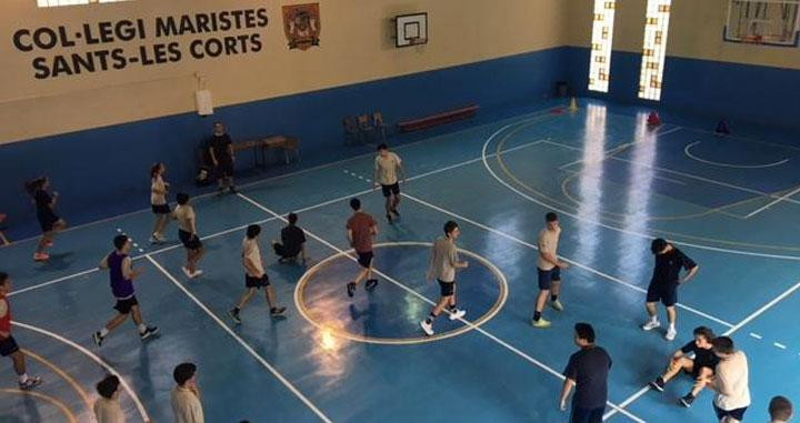 Instalaciones deportivas del colegio de los Maristas de Sants-Les Corts / MARISTES