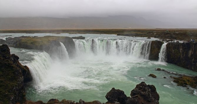 La cascada Godafoss, en Islandia / EFE