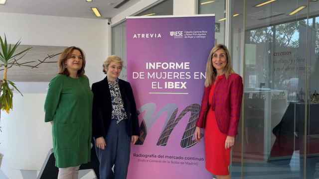 Presentación del informe 'Las mujeres en los Consejos de las empresas cotizadas', elaborado por la consultora Atrevia junto con la escuela de negocios IESE