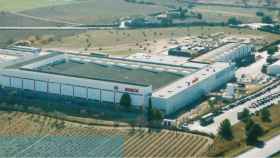Vista aérea de la planta Bosch en Castellet, una de las dos fábricas que la multinacional prevé cerrar en Cataluña / BOSCH