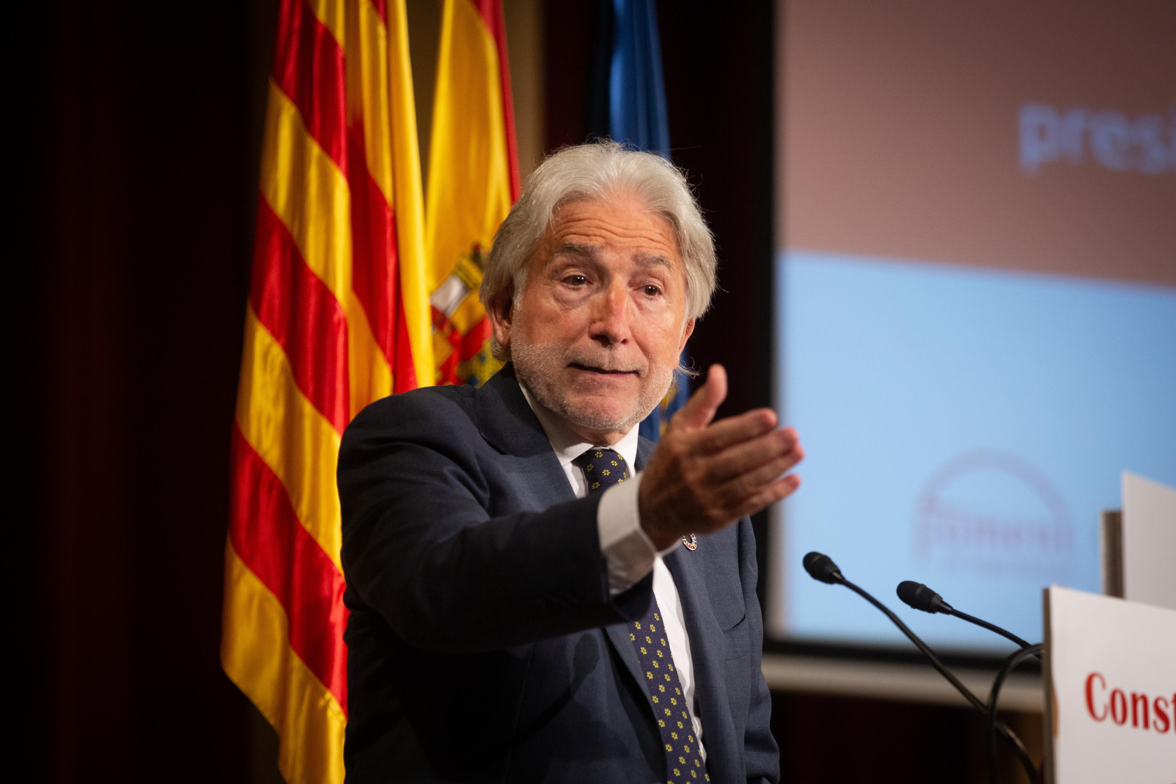 El presidente de Foment del Treball, Josep Sánchez Llibre / EUROPA PRESS