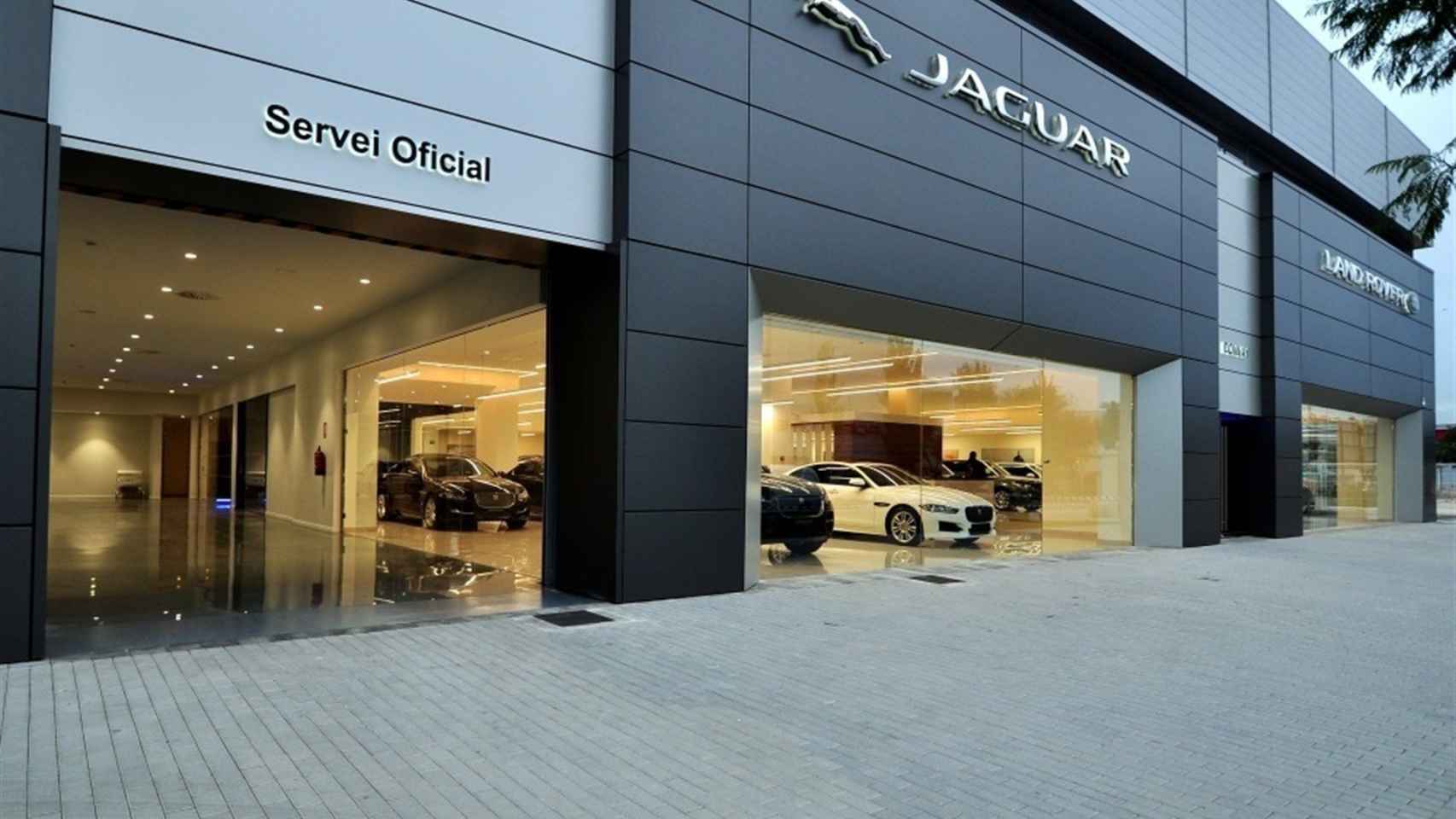 Imagen de un concesionario de la marca Jaguar / EFE