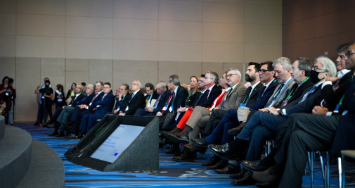 Empresarios y autoridades asisten a las jornadas del Círculo de Economía 2022, entre ellos, el presidente de Foment, Josep Sànchez Llibre / LUIS MIGUEL AÑÓN - CRÓNICA GLOBAL