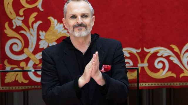 El cantante Miguel Bosé en un acto público / EP