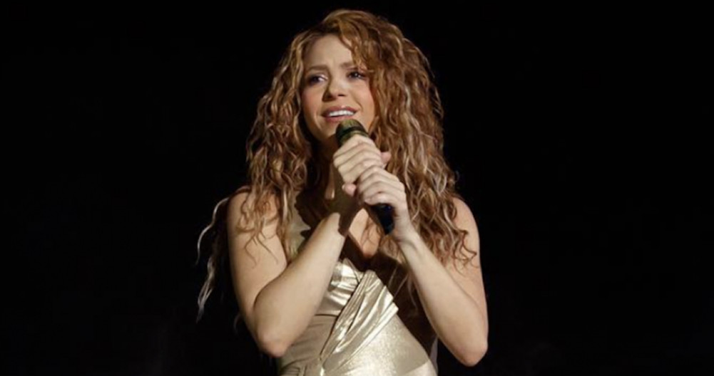 Una foto de Shakira en uno de sus conciertos en Bogotá / INSTAGRAM