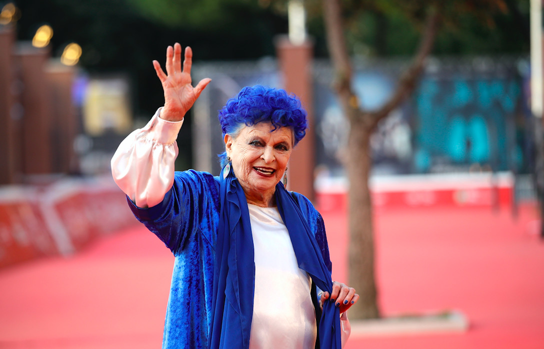 Lucía Bosé a su paso por el festival de cine de Roma / AGENCIAS