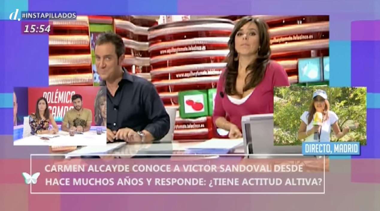 Carmen Alcayde acusa a Víctor Sandoval de querer tener mucha fama / MEDIASET