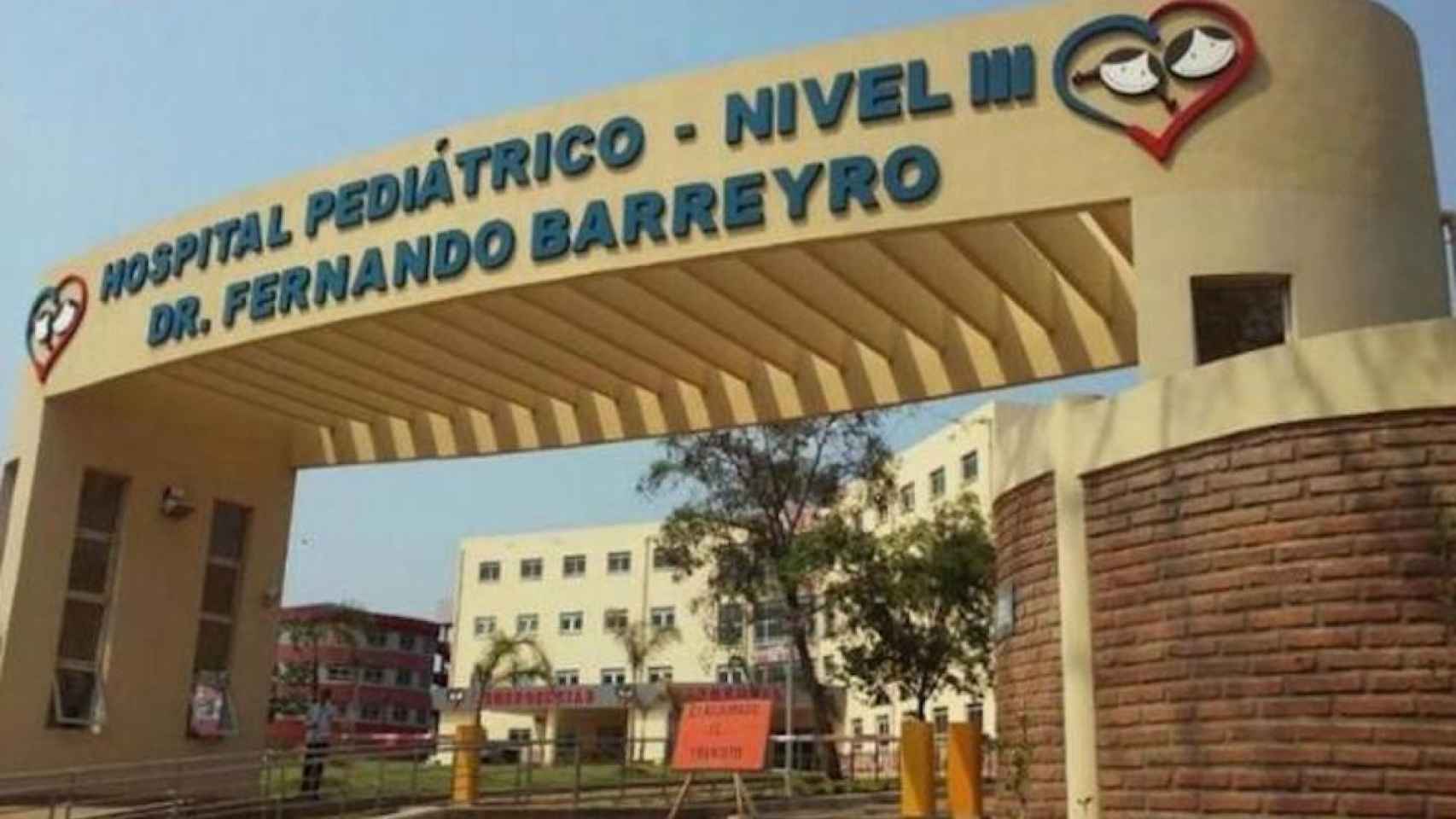Una foto de archivo del hospital pediátrico de Barreyro en Argentina