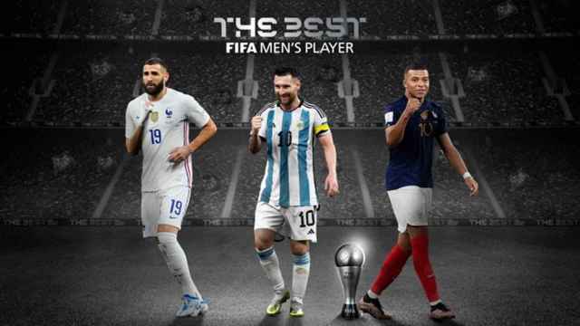 Benzema, Messi y Mbappé, los finalistas al premio The Best de la FIFA / REDES
