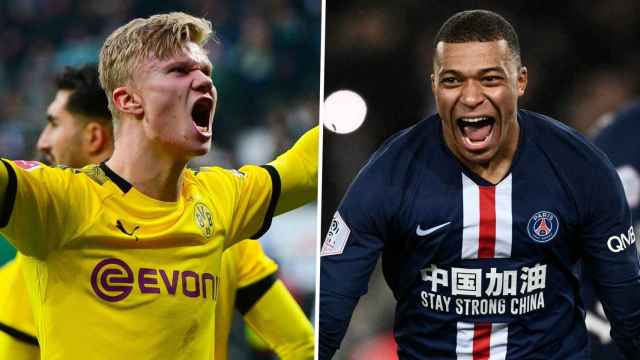 Haaland y Mbappé, en un montaje | REDES