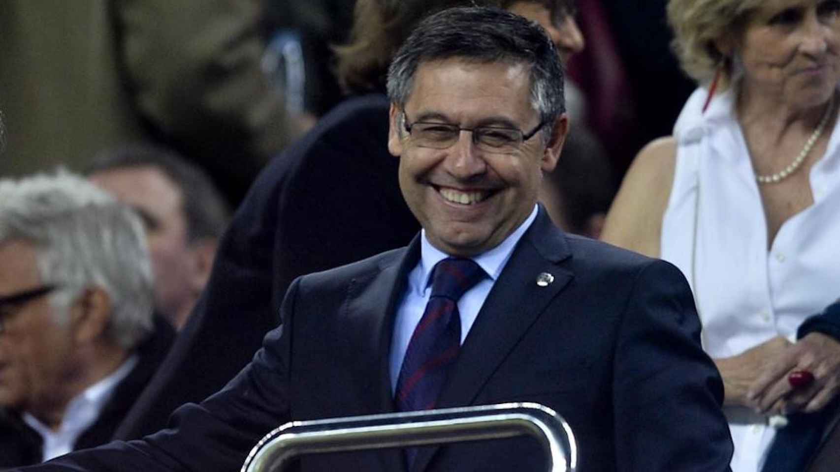 Una foto de Josep Maria Bartomeu, presidente del Barça / Twitter