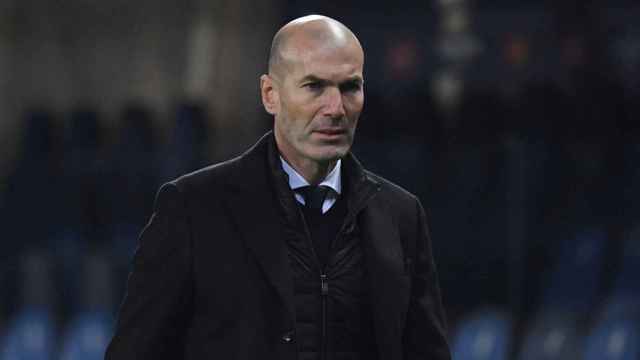Zidane, en un partido con el Real Madrid | EFE