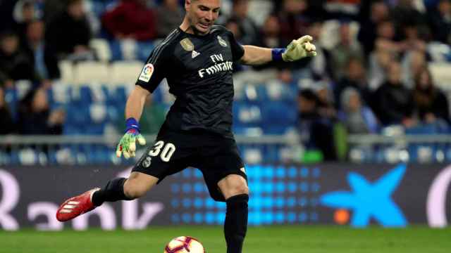 Una foto de Luca Zidane durante el partido ante el Huesca / EFE