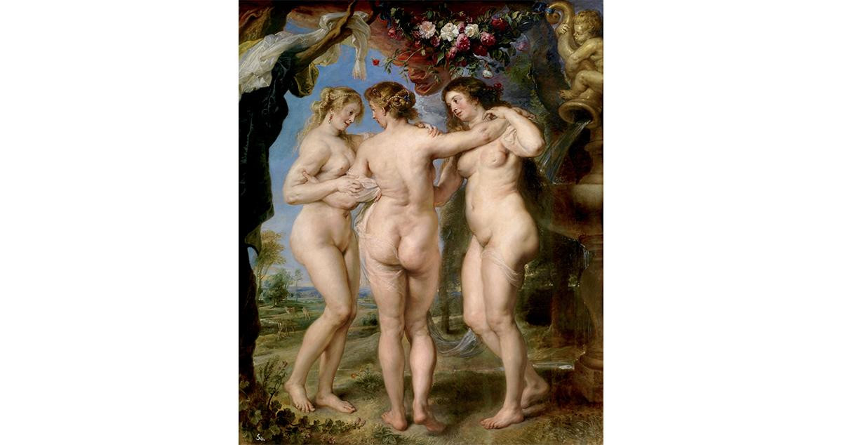 Las tres Gracias de Pedro Pablo Rubens / MUSEO DEL PRADO