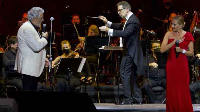 Plácido Domingo y Marta Sánchez / EP