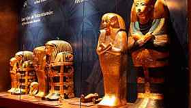 Piezas en el Museo Egipcio, de Jordi Clos / WIKIPEDIA