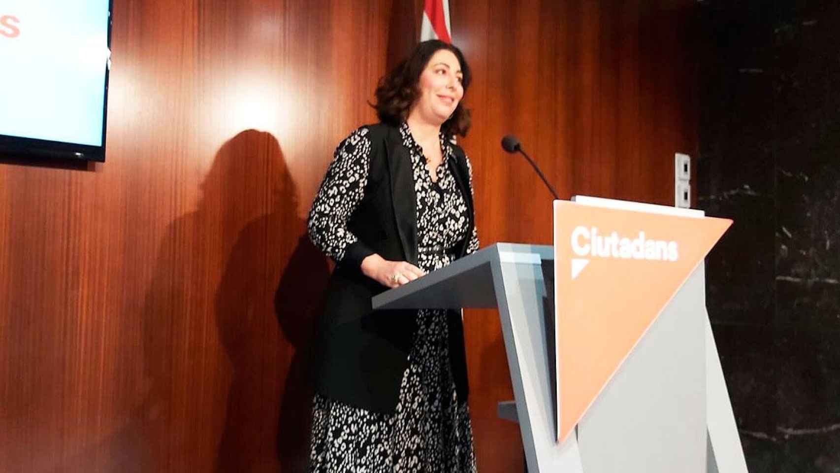 María Luz Guilarte, presidenta de Ciudadanos en el Ayuntamiento de Barcelona / CG