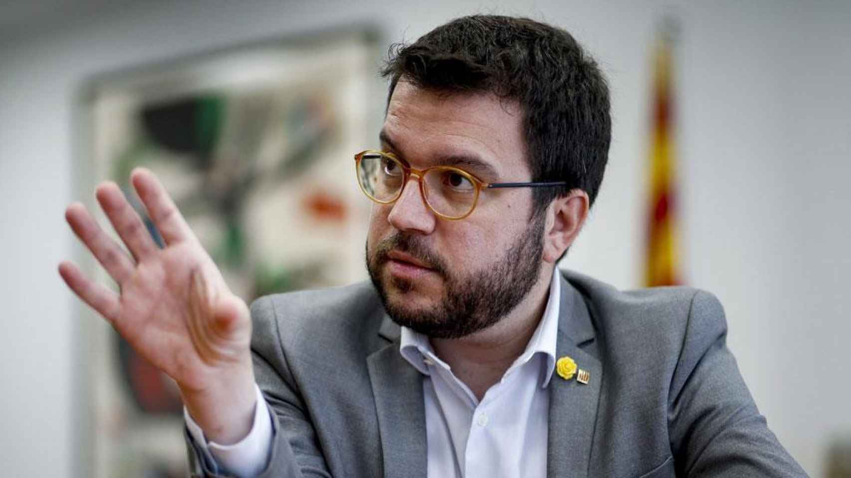 El vicepresidente de Economía de la Generalitat, Pere Aragonès, de Esquerra (ERC) / EFE