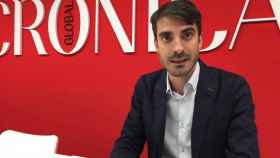 El politólogo Pablo Simón, autor de 'El príncipe moderno', en la entrevista con 'Crónica Global' /CG