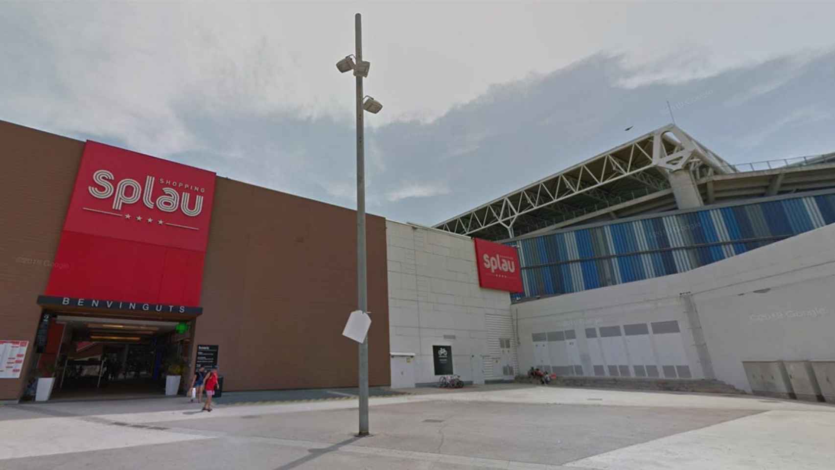 El centro comercial Splau de Cornellà, donde ha caído La Primitiva / GOOGLE