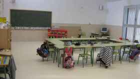 Un aula de primaria de una escuela catalana / EUROPA PRESS