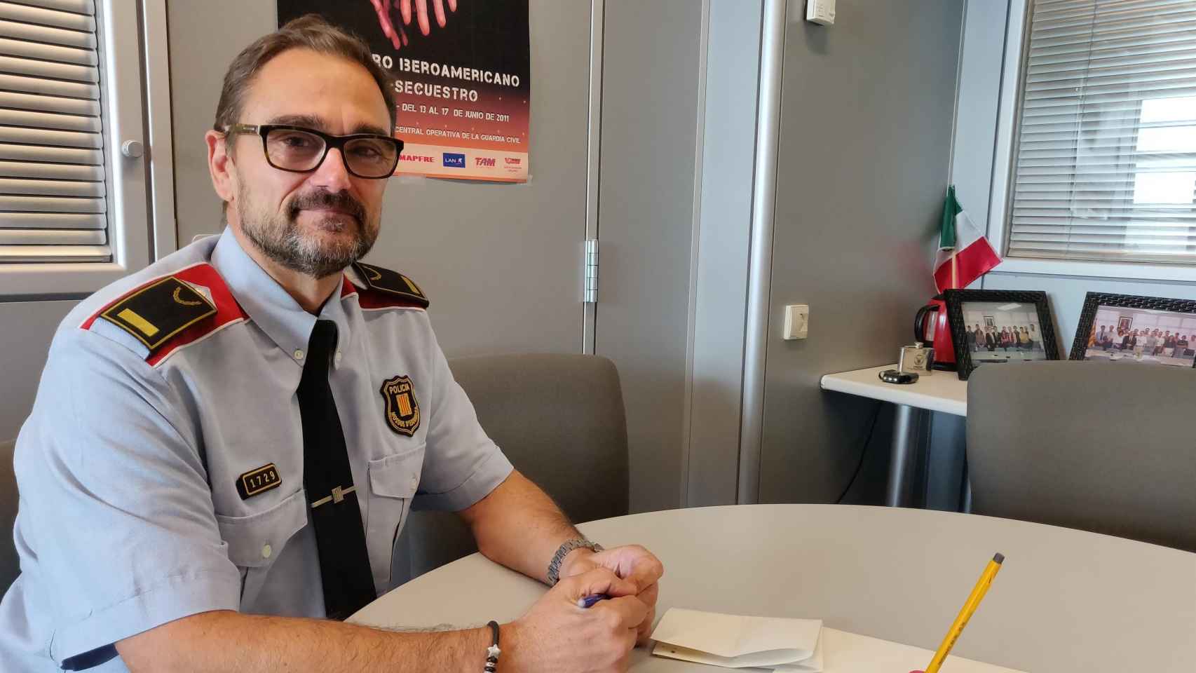 El inspector jefe del Área Central de Investigación de delitos contra las personas de los Mossos d'Esquadra, Jordi Domènech / EUROPA PRESS