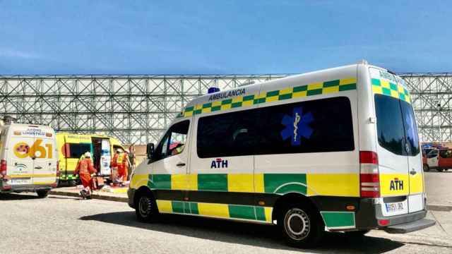 Una ambulancia de Grupo Tenorio, ganador en Aragón / Cedida